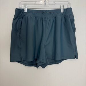 Old Navy Dark Teal Powersoft Shorts women’s size Large